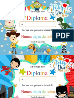 Diplomas Dia Del Niño