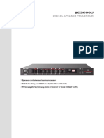 Digital Speaker Processor: User Manual