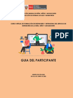 Guía Del Participante Curso Virtual de Formacion de Defensores 20-26 Junio 2022