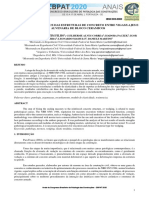 Artigo CBPAT2020 - ESTUDO DA INTERFACE DAS ESTRUTURAS DE CONCRETO ENTRE VIGASLAJES E ALVENARIA DE BLOCO CERAMICOS