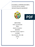 MAPA - Alimentos Transgénicos