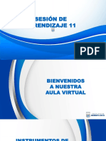 Sesión N°11 Instrumentos de Recolección de Datos