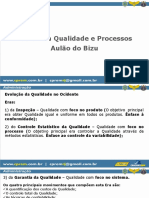 Aulao Do Bizu Gestão Da Qualidade e Processos