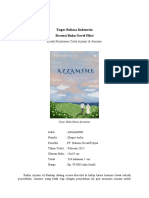 Resensi Novel Azzamine Tugas B.Indonesia Irma Yunisa Xi Mipa 01