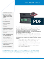 PACOM 8308 Power Supply Datasheet