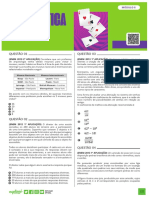 8 1 Principio Fundamental Da Contagem e Arranjo Exercicios Enem PDF