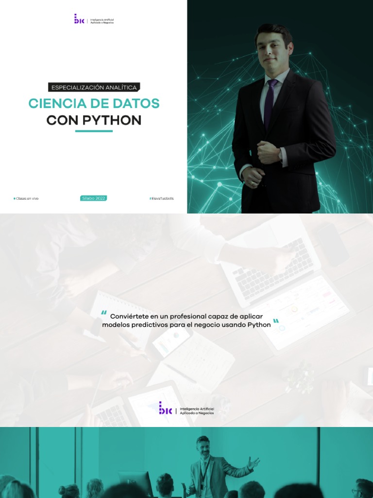 Especialización en Ciencia de Datos con Python | PDF | Big Data ...