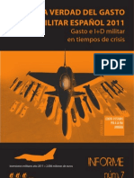 LA VERDAD DEL GASTO MILITAR ESPAÑOL 2011