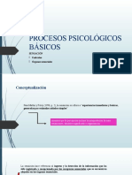 Procesos Psicológicos Básicos Semana 9