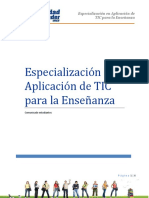 Especialización TIC Enseñanza