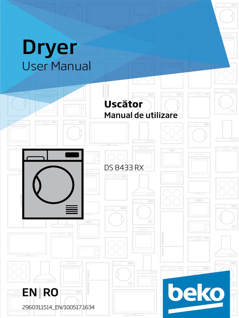 Guide to Safe and Efficient Operation: User Manual for DS 8433 RX Dryer ...