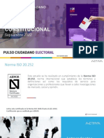 Pulso Ciudadano Electoral Plebiscito de Salida Agosto s3 0819 v1