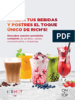 Brochure Portafolio Bebidas Richs