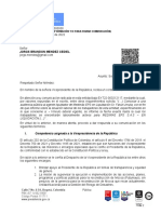 Solicitud laboral Medimás EPS remitida a SuperSalud