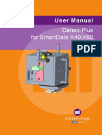 Detect-Plus For Smartdate X40/X60: User Manual