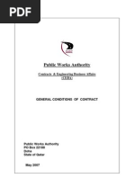 Download General Conditions of Contract -Qatar - May 2007 by Indula Siriwikum SN58796318 doc pdf