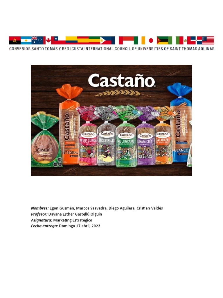 Panadería Castaño: Tradición y Calidad | PDF | Panes | Gluten