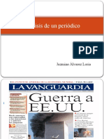 Análisis de Un Periódico