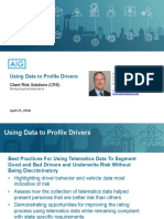 Using Data To Profile Drivers: Client Risk Solutions (CRS)
