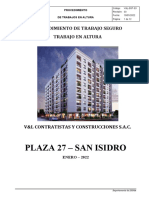 013 - V&L-SST-03 Procedimiento de Trabajos en Altura