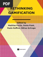 Mathias Fuchs. Rethinking Gamification | PDF | Rhetoric | Brand