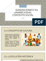 Las Organizacionesy Su Dinamica en El Contexto Social: Unidad 6