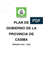 Plan de Gobierno Municipal 2023-2026