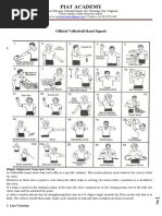 Common Volleyball Violations Explained | PDF | Volleyball | Indoor Sports