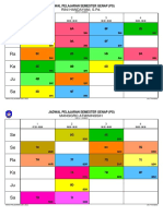 Jadwal Pelajaran Genap (Guru) - Puasa