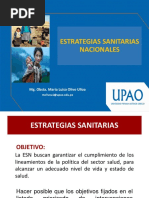 Estrategias Sanitarias del MINSA 2025 | PDF | Asistencia sanitaria ...