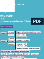 Aula 12 - Paroxítonas Regras Especiais