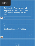 Salient Features of Republic Act No. 7942