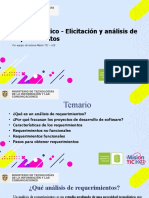 Taller Temático - Elicitación y Análisis de Requerimientos