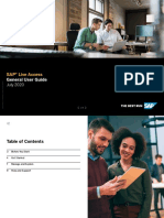 SAP® Live Access: General User Guide