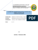 Derecho Constitucional Análisis-CICLO III