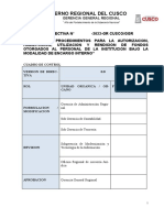 1.3. - DIRECTIVA DE NORMAS Y PROCED. AUTOR. HABILIT. RENDICION DE FONDOS MODALIDAD ENCARGO INTERNO Ok