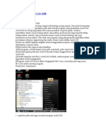 Tutorial Dasar AutoCAD 2008