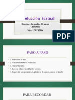 Producciòn Textual Faro