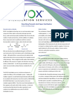 Describing Peracetic Acid Vapor Sterilization