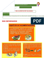 Importancia de Una Alimentación Saludable