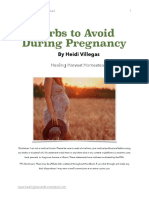 Herbs To Avoid During Pregnancy PDF