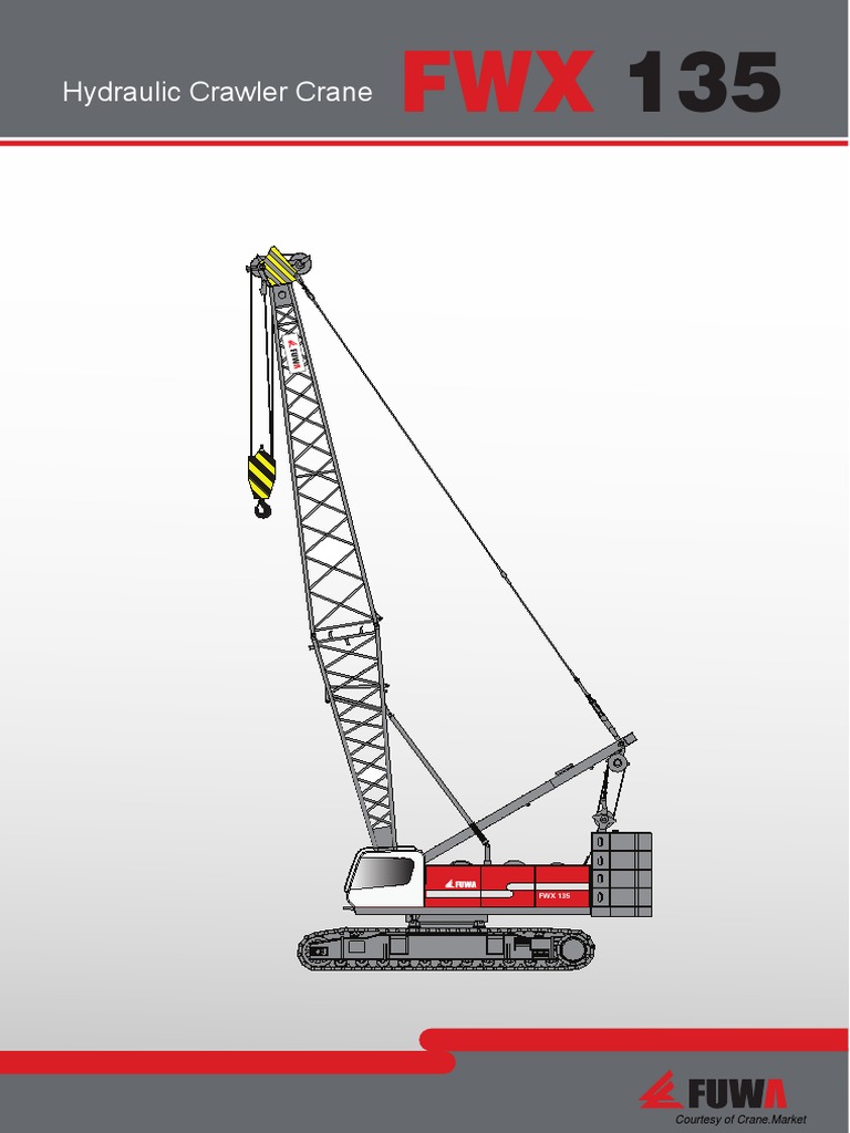 Fuwa Crawler Cranes Spec Fa317d | PDF | Crane (Machine) | Brake