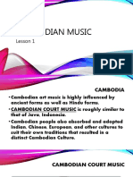 Cambodian Music: Lesson 1