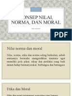 Nilai Norma Dan Moral