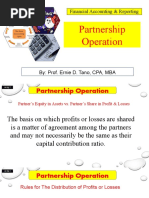 FAR - M12 - Partnership Operation