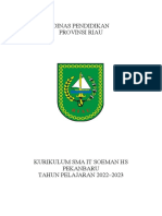Dokumen KTSP SMA IT Soeman Hs P.Baru TP. 2022-2023 New