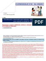 6° - GRADO - EXPERIENCIA - DE - APRENDIZAJE - N°06 Actual