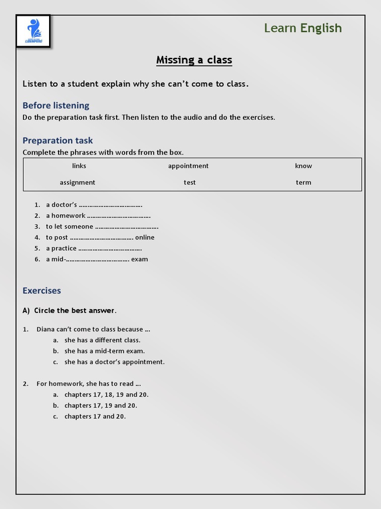 missing-a-class-listening-pdf