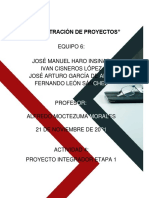 A5 - Etapa Proyecto 2