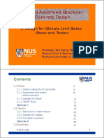 3-Design For ULS - Shear and Torsion (2016)